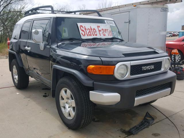 JTEBU11FX70088504 - 2007 TOYOTA FJ CRUISER BLACK photo 1