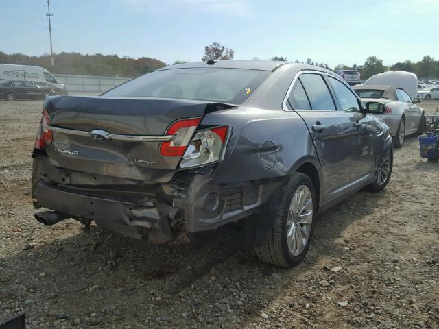 1FAHP2FW9BG152848 - 2011 FORD TAURUS LIM GRAY photo 4