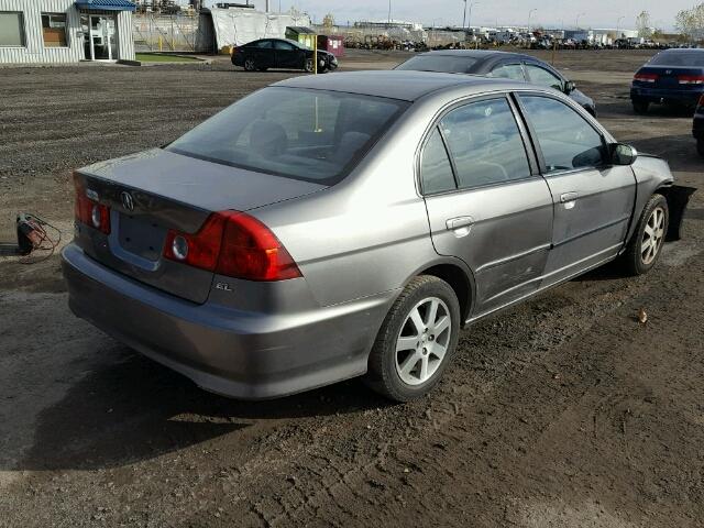 2HHES36695H100563 - 2005 ACURA 1.7EL TOUR GRAY photo 4