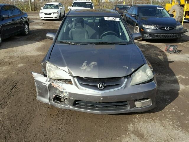 2HHES36695H100563 - 2005 ACURA 1.7EL TOUR GRAY photo 9