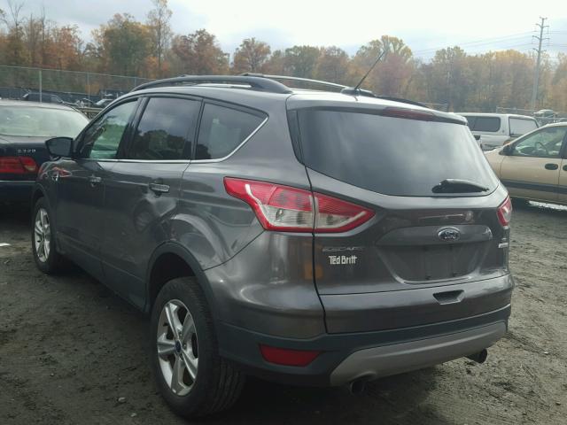 1FMCU0GXXDUC76605 - 2013 FORD ESCAPE SE GRAY photo 3