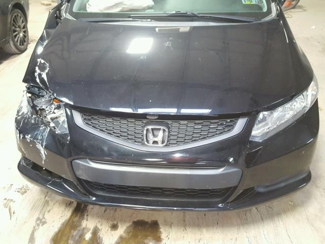 2HGFG3B56DH501297 - 2013 HONDA CIVIC LX BLACK photo 7