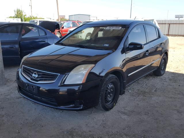 3N1AB6AP3BL674780 - 2011 NISSAN SENTRA 2.0 BLACK photo 2