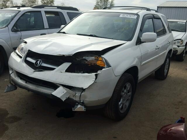 2HNYD189X4H531203 - 2004 ACURA MDX TOURIN WHITE photo 2