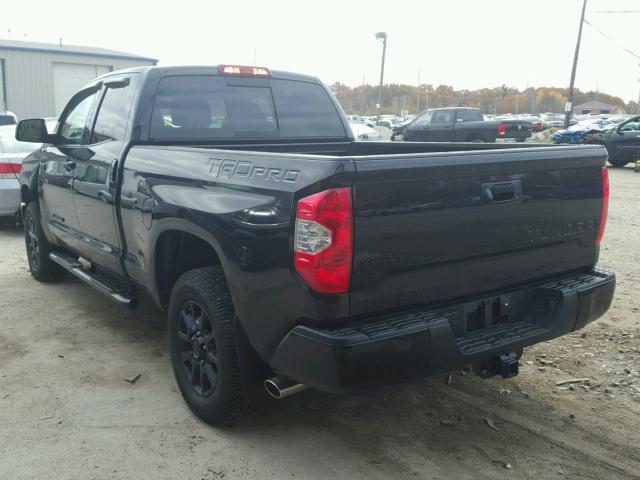 5TFUY5F14FX469714 - 2015 TOYOTA TUNDRA DOU BLACK photo 3