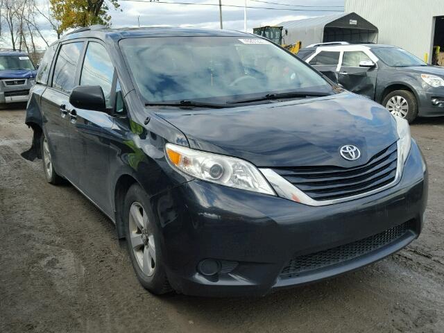 5TDKK3DC4BS056628 - 2011 TOYOTA SIENNA LE BLACK photo 1