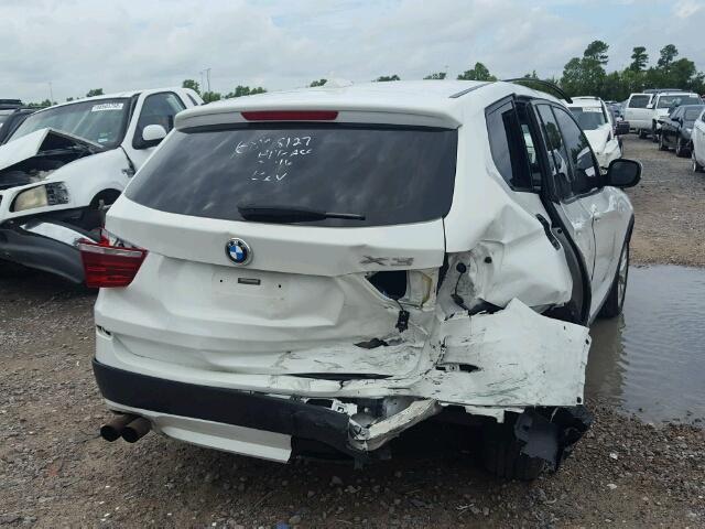 5UXWX9C50E0D35561 - 2014 BMW X3 XDRIVE2 WHITE photo 4