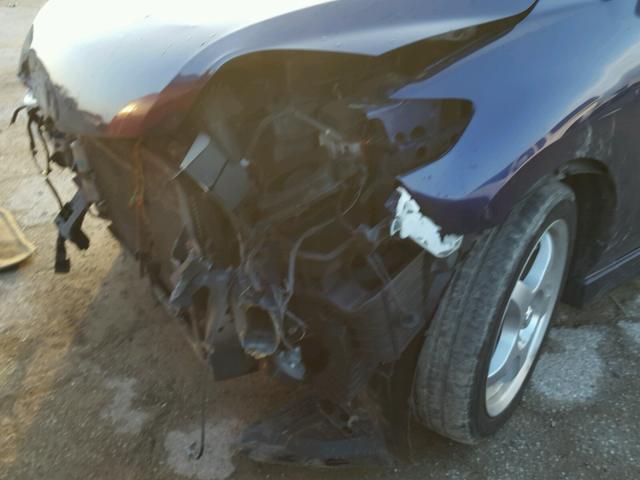 JM1CR29L870149133 - 2007 MAZDA 5 BLUE photo 9