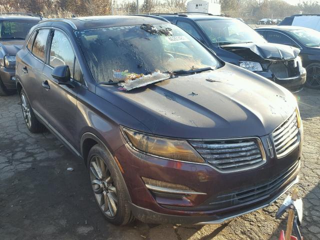 5LMCJ3C93HUL70667 - 2017 LINCOLN MKC RESERV BURGUNDY photo 1