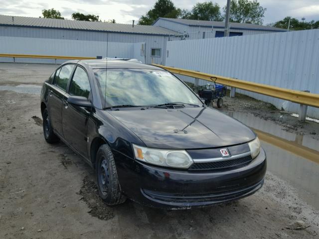 1G8AJ52F13Z127818 - 2003 SATURN ION LEVEL BLACK photo 1