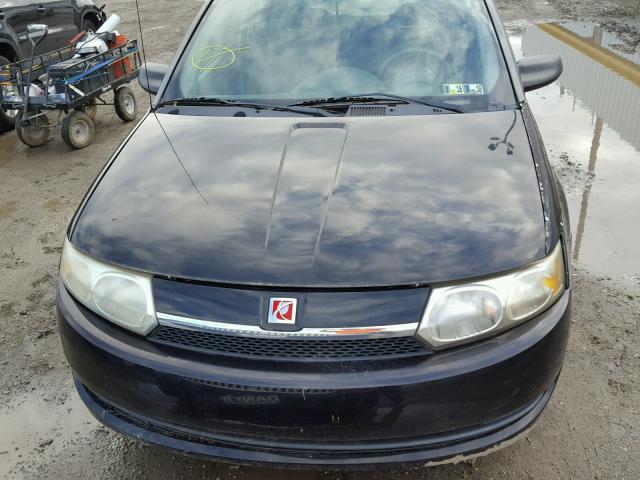1G8AJ52F13Z127818 - 2003 SATURN ION LEVEL BLACK photo 7