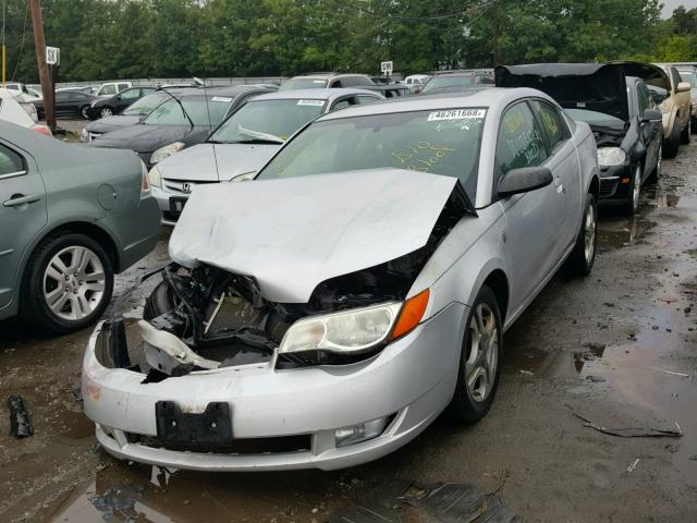 1G8AW12F04Z195846 - 2004 SATURN ION LEVEL SILVER photo 2