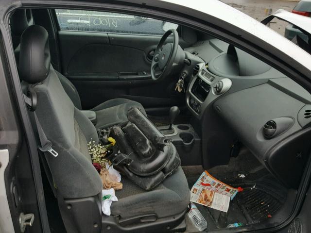 1G8AW12F04Z195846 - 2004 SATURN ION LEVEL SILVER photo 5