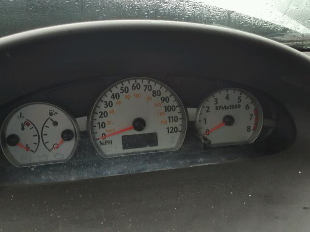 1G8AW12F04Z195846 - 2004 SATURN ION LEVEL SILVER photo 8