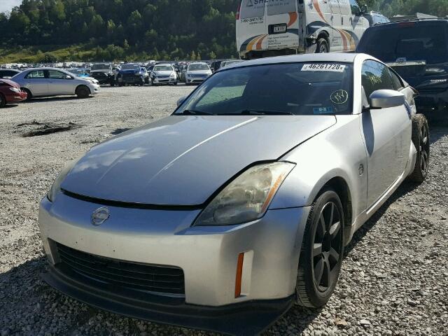 JN1AZ34D33T113620 - 2003 NISSAN 350Z COUPE SILVER photo 2