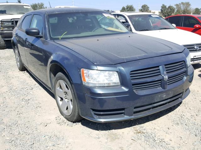 2D4FV47T38H104155 - 2008 DODGE MAGNUM BLUE photo 1