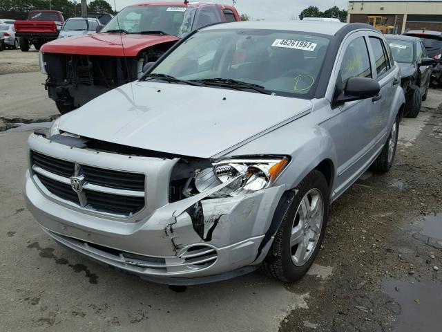 1B3HB48B27D280423 - 2007 DODGE CALIBER SX SILVER photo 2