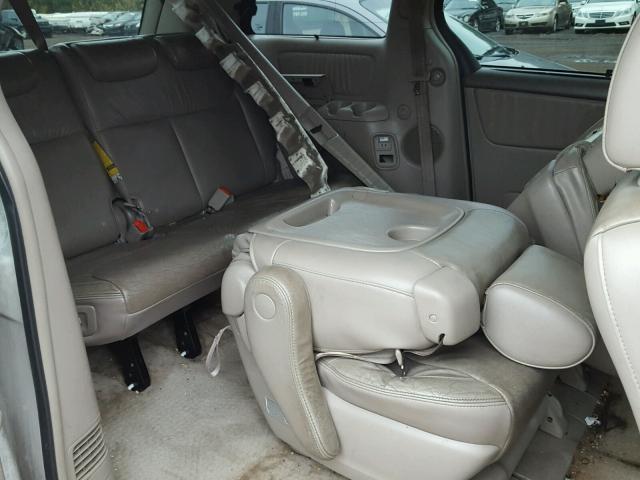 5TDZK22C67S005814 - 2007 TOYOTA SIENNA XLE WHITE photo 6