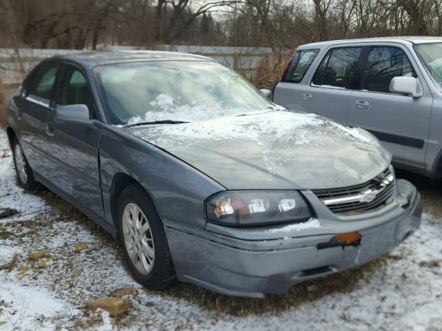 2G1WF52E759259962 - 2005 CHEVROLET IMPALA GRAY photo 1