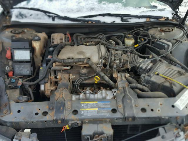 2G1WF52E759259962 - 2005 CHEVROLET IMPALA GRAY photo 7