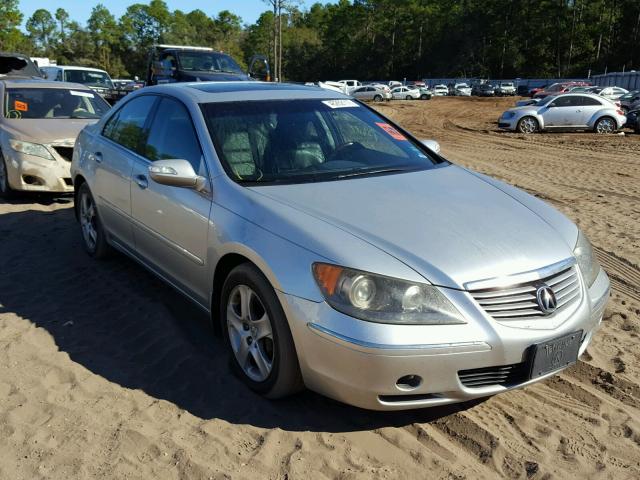 JH4KB16516C008853 - 2006 ACURA RL SILVER photo 1