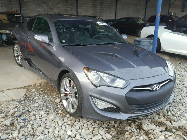 KMHHU6KJ2GU135379 - 2016 HYUNDAI GENESIS CO GRAY photo 1