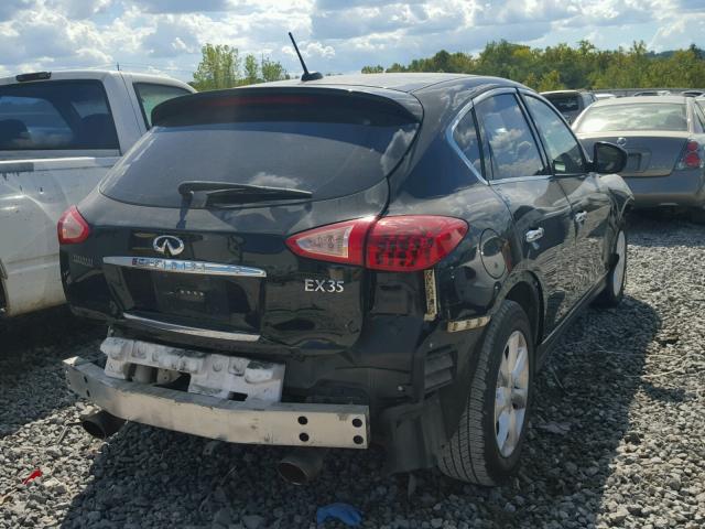 JN1AJ0HP3AM701759 - 2010 INFINITI EX35 BASE BLACK photo 4