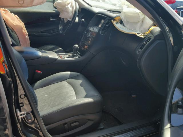 JN1AJ0HP3AM701759 - 2010 INFINITI EX35 BASE BLACK photo 5