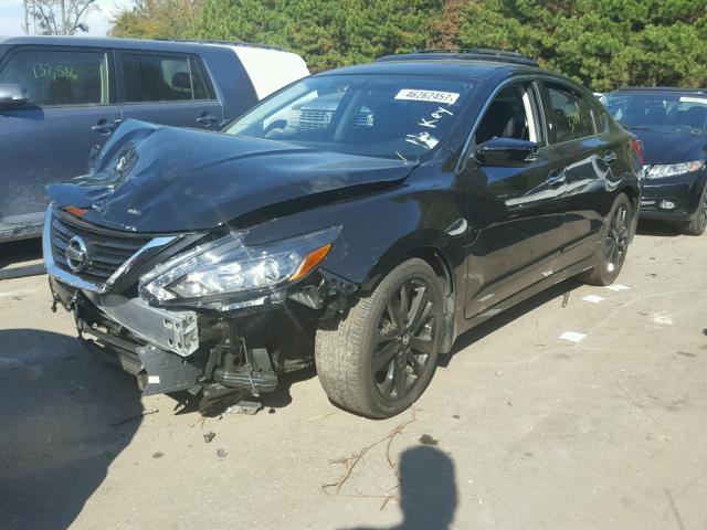 1N4AL3AP1HC250596 - 2017 NISSAN ALTIMA 2.5 BLACK photo 2