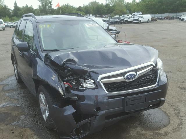 JF2SJADC9FH542645 - 2015 SUBARU FORESTER 2 GRAY photo 1