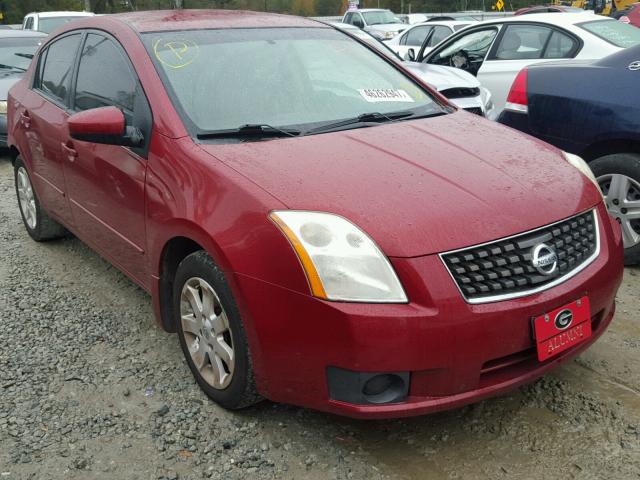 3N1AB61E47L687236 - 2007 NISSAN SENTRA 2.0 RED photo 1