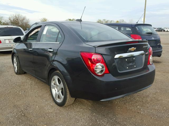 1G1JE5SBXG4143759 - 2016 CHEVROLET SONIC GRAY photo 3