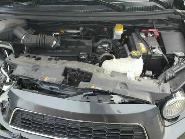 1G1JE5SBXG4143759 - 2016 CHEVROLET SONIC GRAY photo 7