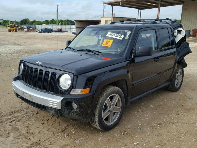 1J8FF48W87D356944 - 2007 JEEP PATRIOT LI BLACK photo 2