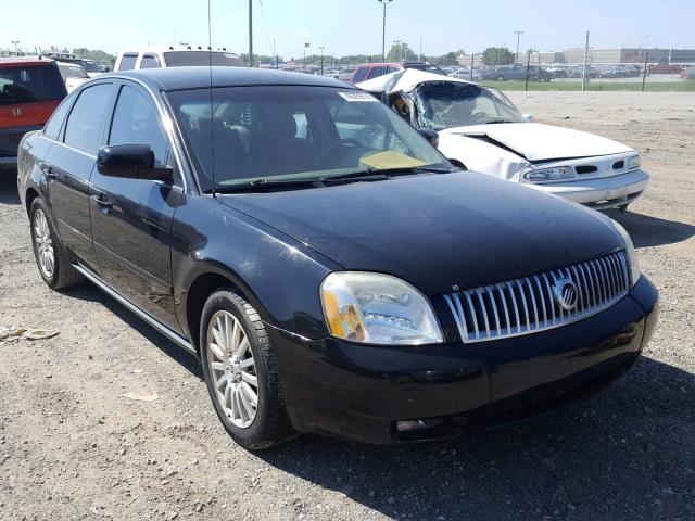 1MEFM42175G610776 - 2005 MERCURY MONTEGO PR BLACK photo 1