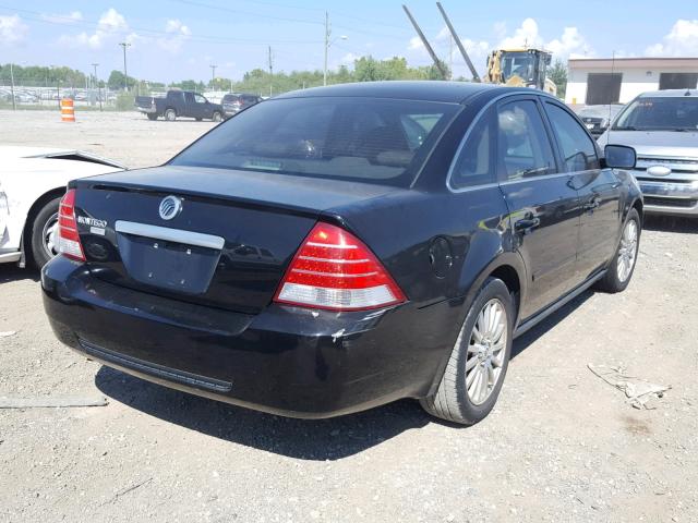 1MEFM42175G610776 - 2005 MERCURY MONTEGO PR BLACK photo 4