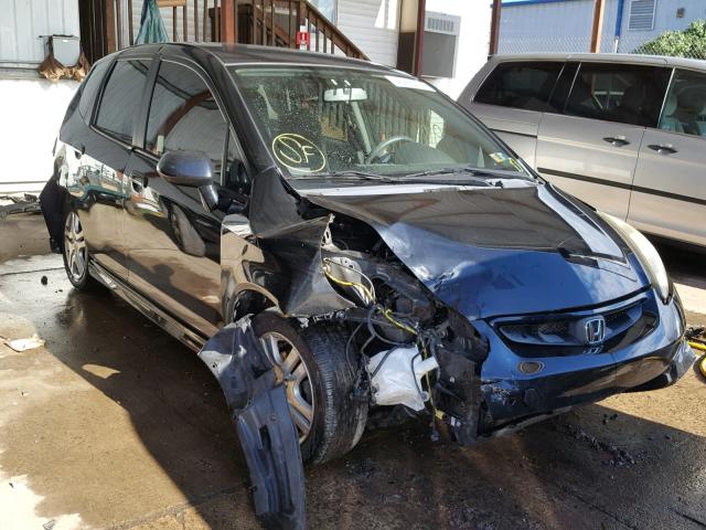 JHMGD386X7S001098 - 2007 HONDA FIT S 黑色 照片 1