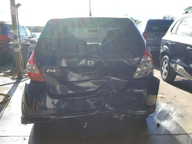 JHMGD386X7S001098 - 2007 HONDA FIT S 黑色 照片 9