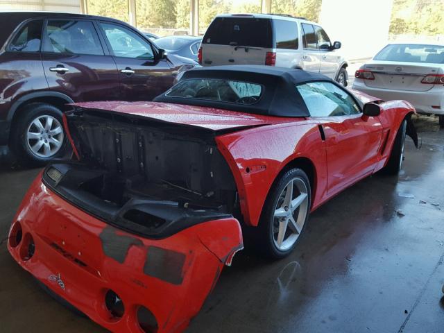 1G1YE3DW3D5104522 - 2013 CHEVROLET CORVETTE RED photo 4