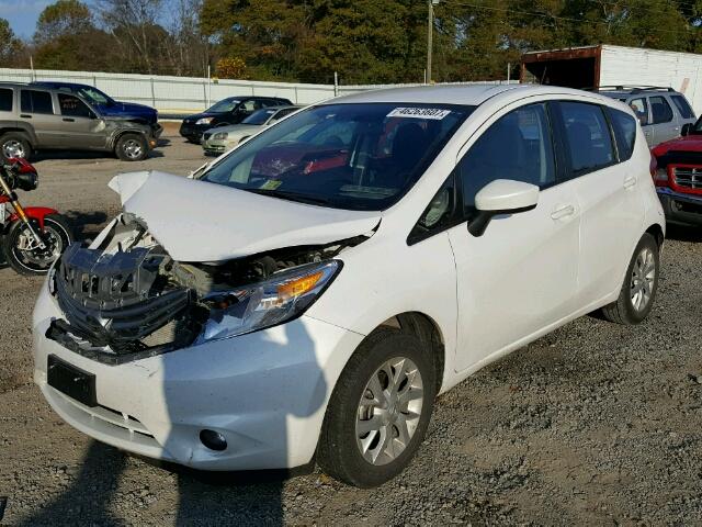 3N1CE2CPXGL403650 - 2016 NISSAN VERSA NOTE WHITE photo 2