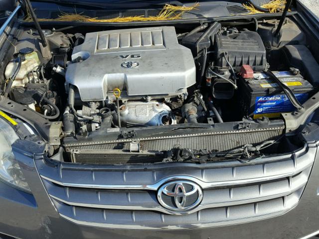 4T1BK36B16U149527 - 2006 TOYOTA AVALON XL CHARCOAL photo 7