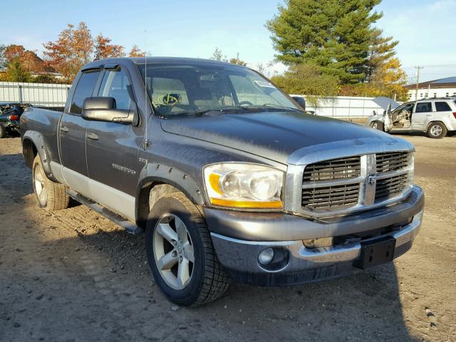 1D7HU18256J119089 - 2008 DODGE RAM 1500 Q GRAY photo 1