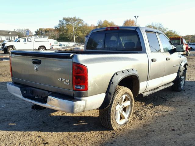 1D7HU18256J119089 - 2008 DODGE RAM 1500 Q GRAY photo 4