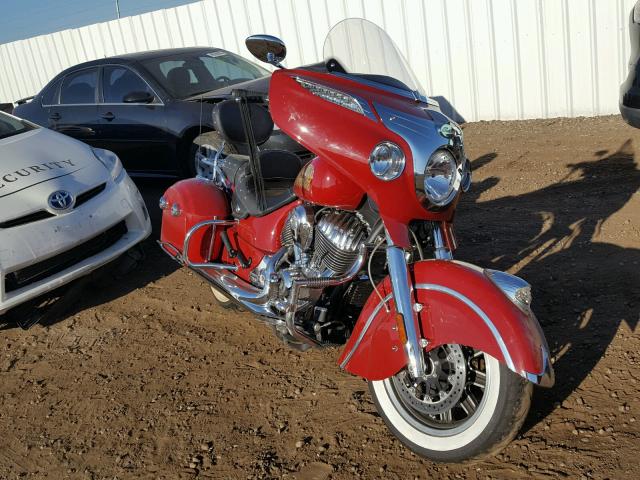 56KTCAAAXE3312263 - 2014 INDIAN MOTORCYCLE CO. CHIEFTAIN RED photo 1