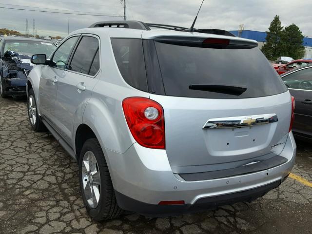 2GNALPEK2D6128730 - 2013 CHEVROLET EQUINOX LT SILVER photo 3