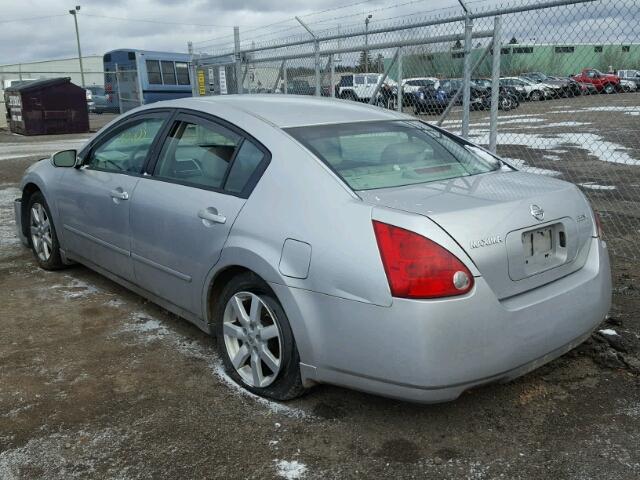 1N4BA41E85C804940 - 2005 NISSAN MAXIMA SE SILVER photo 3