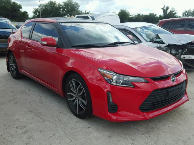 JTKJF5C72E3074298 - 2014 TOYOTA SCION TC 红色 照片 1