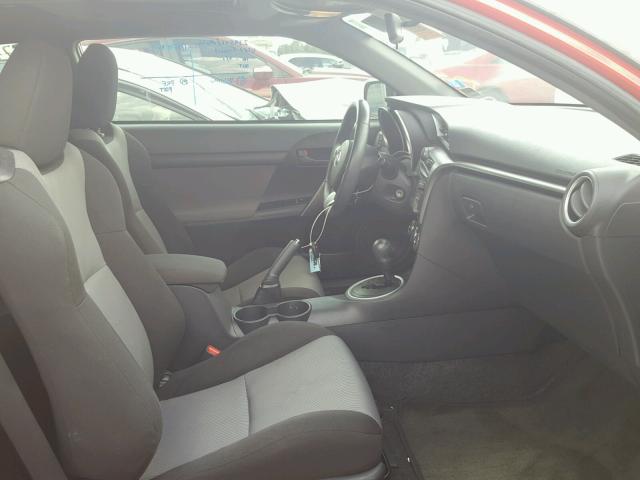 JTKJF5C72E3074298 - 2014 TOYOTA SCION TC 红色 照片 5