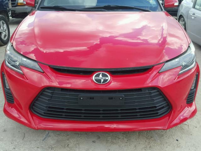 JTKJF5C72E3074298 - 2014 TOYOTA SCION TC RED photo 9