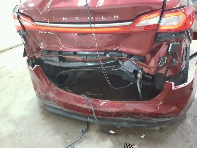 2LMTJ6KR0GBL83990 - 2016 LINCOLN MKX SELECT RED photo 9